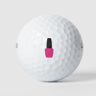 Nagelpolnische Flasche Golfball