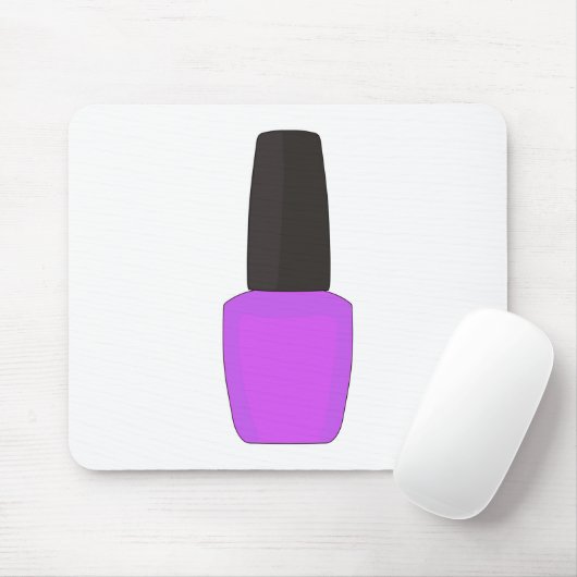 Nagelpolnische Flasche Mousepad (Mit Mouse)