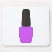 Nagelpolnische Flasche Mousepad (Vorne)