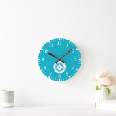 Nagelpuller Runde Wanduhr (Zuhause)