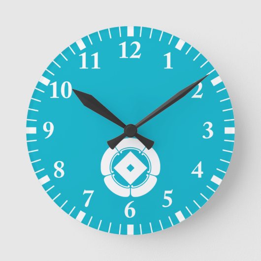 Nagelpuller Runde Wanduhr (Vorderseite)