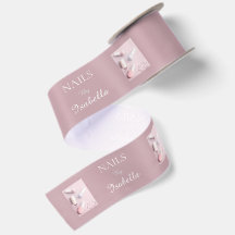 Nagelsalon-Branding Blush Pink Schönheitsgeschäft
