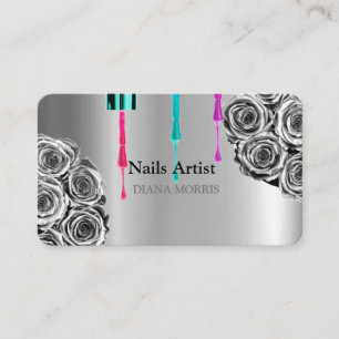 Nagelsalon Geschäfts Karte
