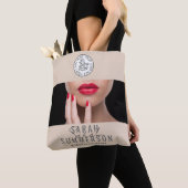 Nagelsalon Studio Logo Social Media Tasche (Von Nahem)