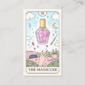 Nagelstudio Lilac Celestial Tarot Visitenkarte (Vorderseite)