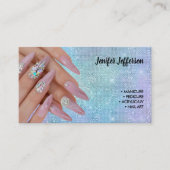 Nagelstudio Visitenkarte Treuekarte (Vorderseite)