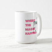 Nageltech-Manikürist-Magie-Tasse Kaffeetasse (VorderseiteRechts)