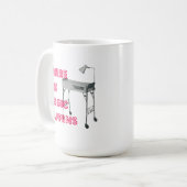 Nageltech-Manikürist-Magie-Tasse Kaffeetasse (Vorderseite Links)