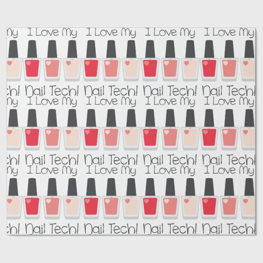 Nageltechnik Geschenkpapier (Flach)