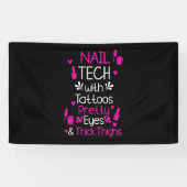 Nageltechnik mit Tattoos Banner (Horizontal)