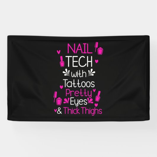 Nageltechnik mit Tattoos Banner (Horizontal)