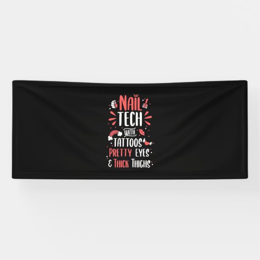Nageltechnik mit Tattoos Banner (Horizontal)