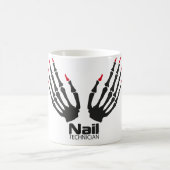 Nageltechniker Kaffeetasse (Mittel)