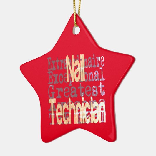 Nageltechniker Keramik Ornament (Links)