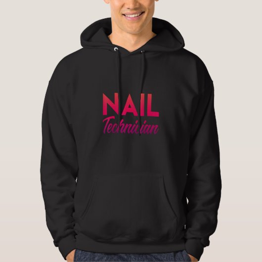Nageltechniker Nail Tech Künstlermanikurin 5 Hoodie (Vorderseite)