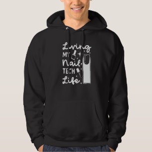 Nageltechniker Professionelle Manicuristen Tech Ar Hoodie