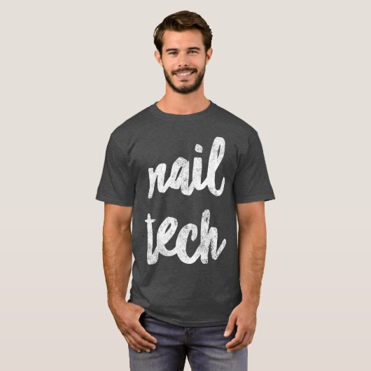 Nageltechniker T-Shirt (Vorne ganz)