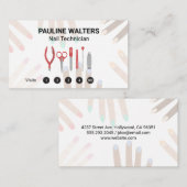 Nageltechniker | Treuekarten Treuekarte (Vorne/Hinten)