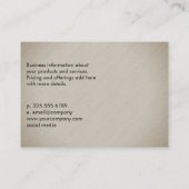 Nageltechniker Visitenkarte (Rückseite)