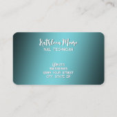 Nageltechniker Visitenkarte (Rückseite)