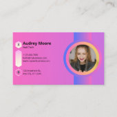 Nageltechniker Visitenkarte (Vorderseite)