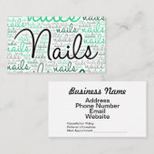 Nageltechniker Visitenkarte (Vorne/Hinten)
