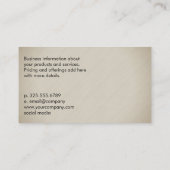 Nageltechniker Visitenkarte (Rückseite)