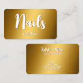 Nageltechniker Visitenkarte (Vorne/Hinten)