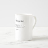 Nageltherapeut Definition Nail Tech Nail Porzellantasse (Vorderseite Rechts)