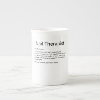 Nageltherapeut Definition Nail Tech Nail Porzellantasse