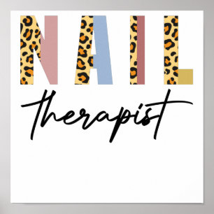 Nageltherapeut Nail Salon Nail Tech Nail Poster