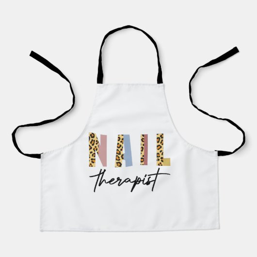 Nageltherapeut Nail Salon Nail Tech Nail Schürze (Vorderseite)