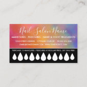 Nagelwurfkarte Treuekarte (Rückseite)