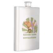 Nagetier-Brüder Stressfrei Capybara Flachmann (Rechts)