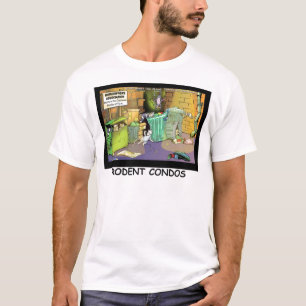 Nagetier-Kondominium-Verein Lustige Cartoon-Gesche T-Shirt