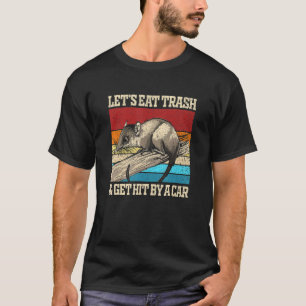 Nagetiere fressen und von einem Autotier getroffen T-Shirt