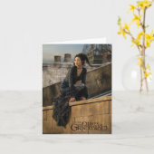 Nagini auf dem Dach-Foto Karte (Gelbe Blume)