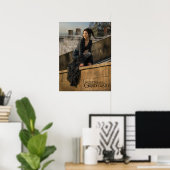 Nagini auf dem Dach-Foto Poster (Heimbüro)