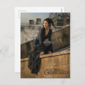 Nagini auf dem Dach-Foto Postkarte (Vorne/Hinten)