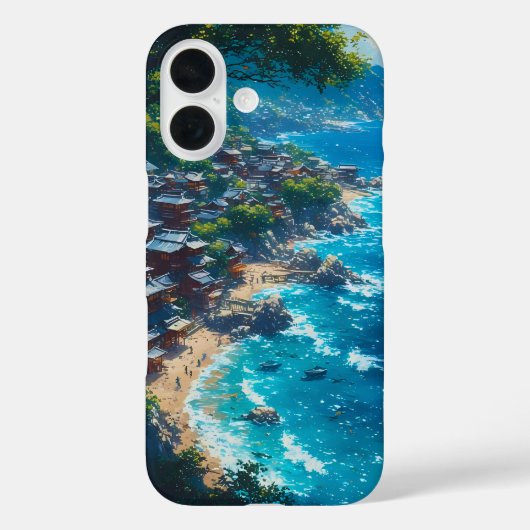 Nagisa no Yume "Traum der Küste" Case-Mate iPhone Hülle (Rückseite)
