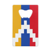 Nagorno Karabakh Flag Geldbeutel Flaschenöffner (Rückseite)