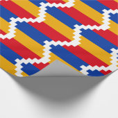 Nagorno Karabakh Flag Geschenkpapier (Ecke)