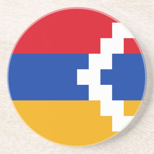 Nagorno Karabakh Flag Getränkeuntersetzer (Vorne)