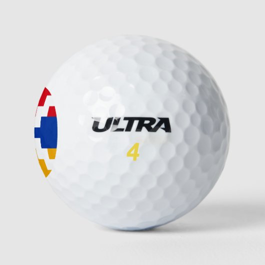 Nagorno Karabakh Flag Golfball (Logo)