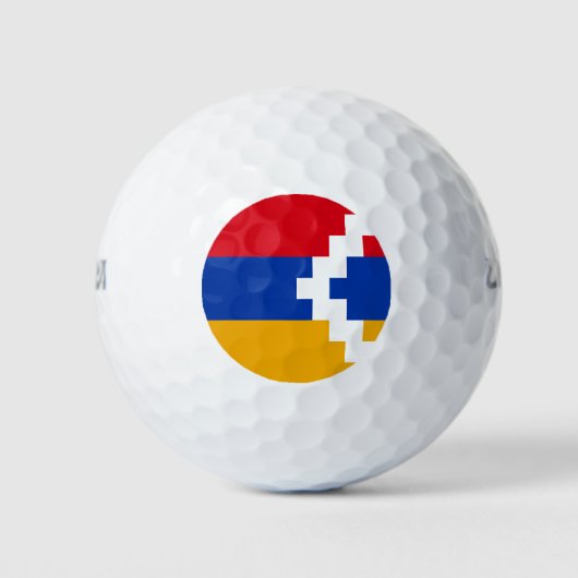 Nagorno Karabakh Flag Golfball (Vorderseite)