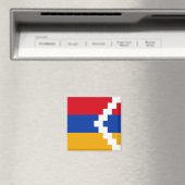 Nagorno Karabakh Flag Magnet (In Situ (Geschirrspüler))