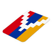 Nagorno Karabakh Flag Magnet (Linke Seite)