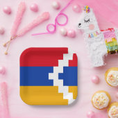 Nagorno Karabakh Flag Pappteller (Party)