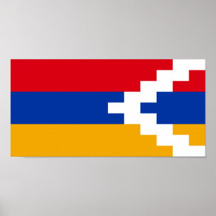 Nagorno Karabakh Flag Poster