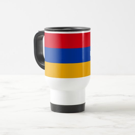 Nagorno Karabakh Flag Reisebecher (Vorderseite Links)